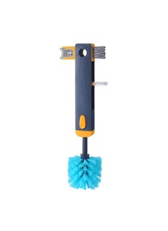Abhaymart Abhaymart 4 in 1 Bottle Brush Cleaner Cup Cleaning Brush with Telescoping Long Handle Durable Easy to Clean MultipurposeUnique Bottle Gap Cup Lid Bottle Cleaning BrushPack of 1 