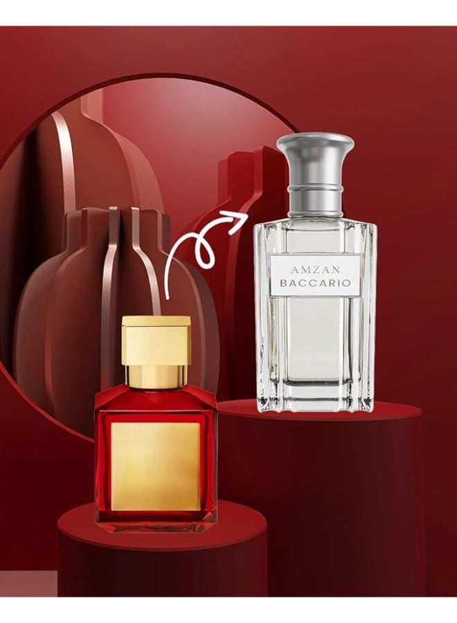 AMZAN BACCARIO Eau de Parfum Perfume for Men & Women, Long-Lasting Unisex Fragrance, 50ml - Image 1