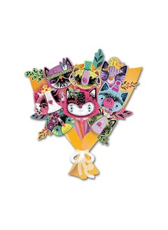 Avenir Kitty Themed Fun! Create Personalized Bouquets With Sheets, Wrapping Paper, and Ribbon Step-by-step Instructions for Kids 3+  - Image 4