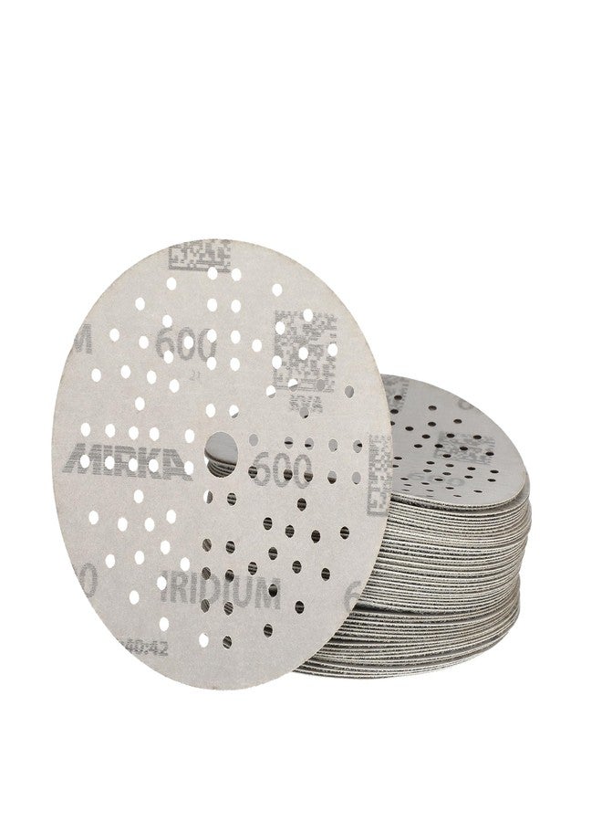 Mirka Iridium 5-Inch Sandpaper, 600 Grit - 50-Pack Hook & Loop Discs for Automotive, Wood, Wall & Body Sanding - Premium Car Sanding Paper - Image 3