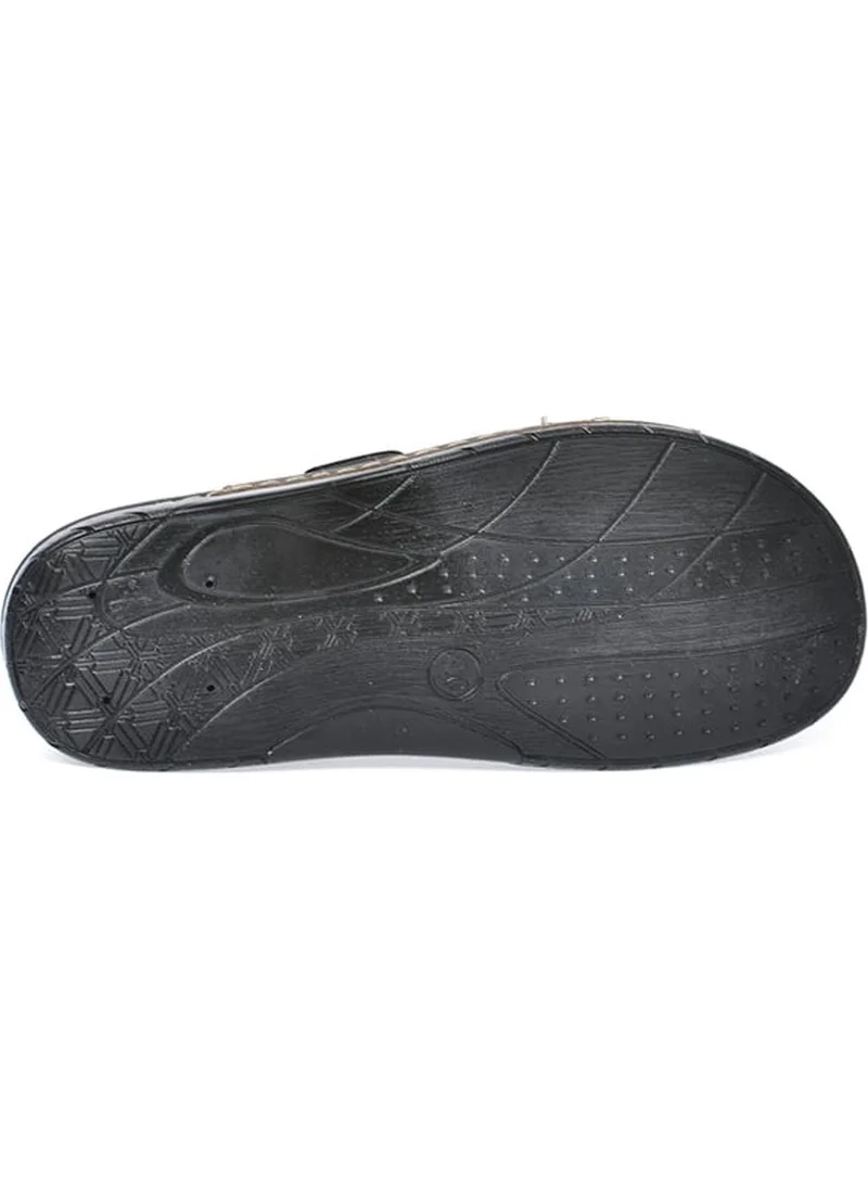 Gezer 09344 Black Daily Summer Men's Slippers