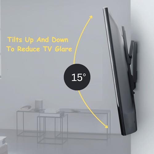 UNICO Universal Tilting Wall Mount Heavy Duty Stand for LCD/LED/Plasma TV Stand – 14″ to 42″ Screen : VESA 100 X100 to 200X200 +/-15 Degree TV Wall Mount - Image 5