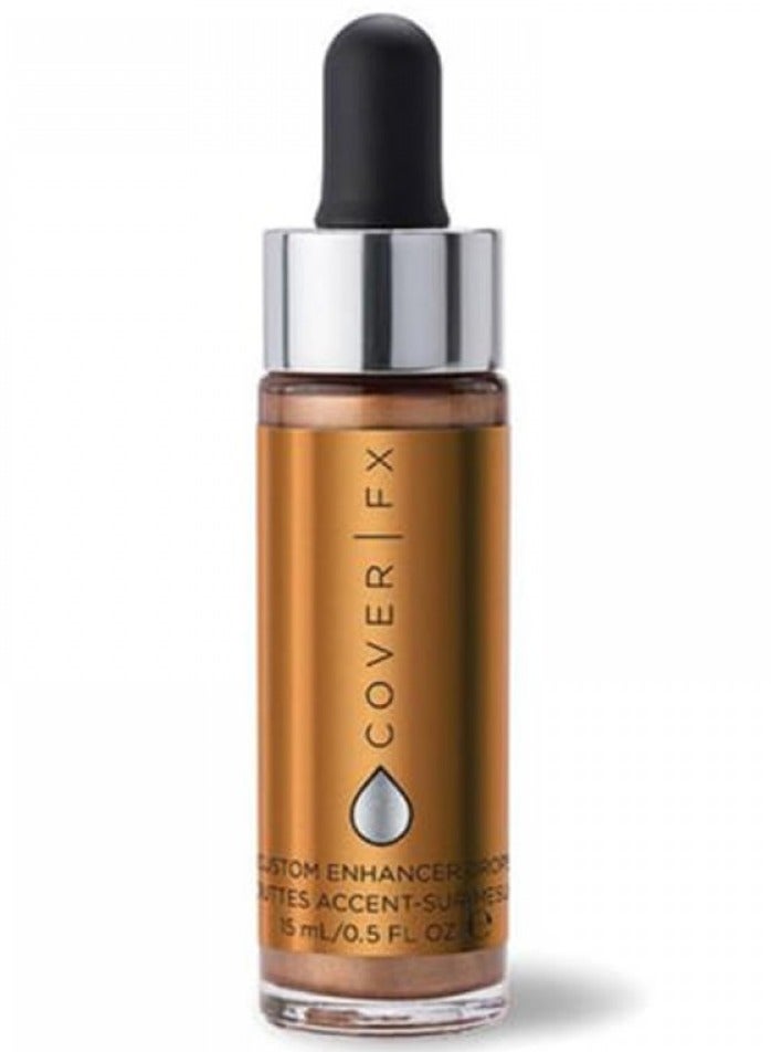 COVER FX Custom Enhancer Drops Liquid Highlighter, Candle Light