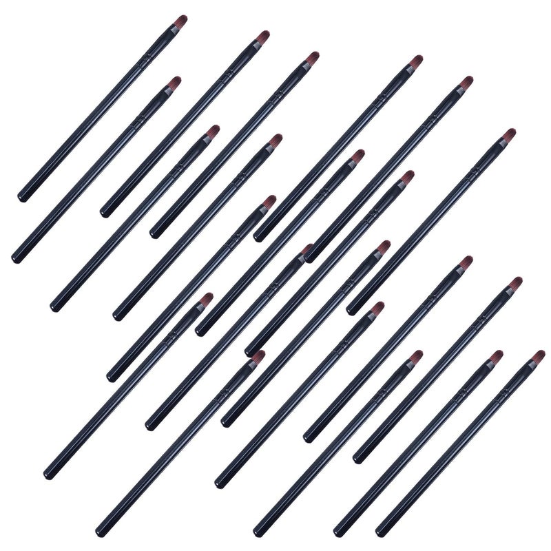 50pcs Plastic Lipstick Brush Makeup Tool Set Multifunctional Lip Gloss Applicator Portable for Professional and Travel Use - Image 1