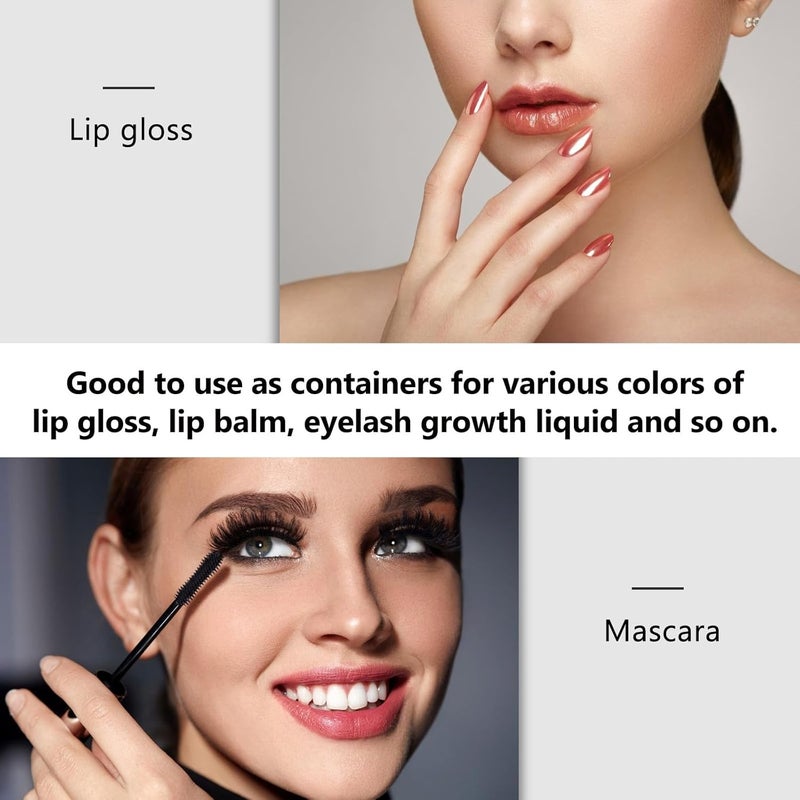 50pcs Plastic Lipstick Brush Makeup Tool Set Multifunctional Lip Gloss Applicator Portable for Professional and Travel Use - Image 5