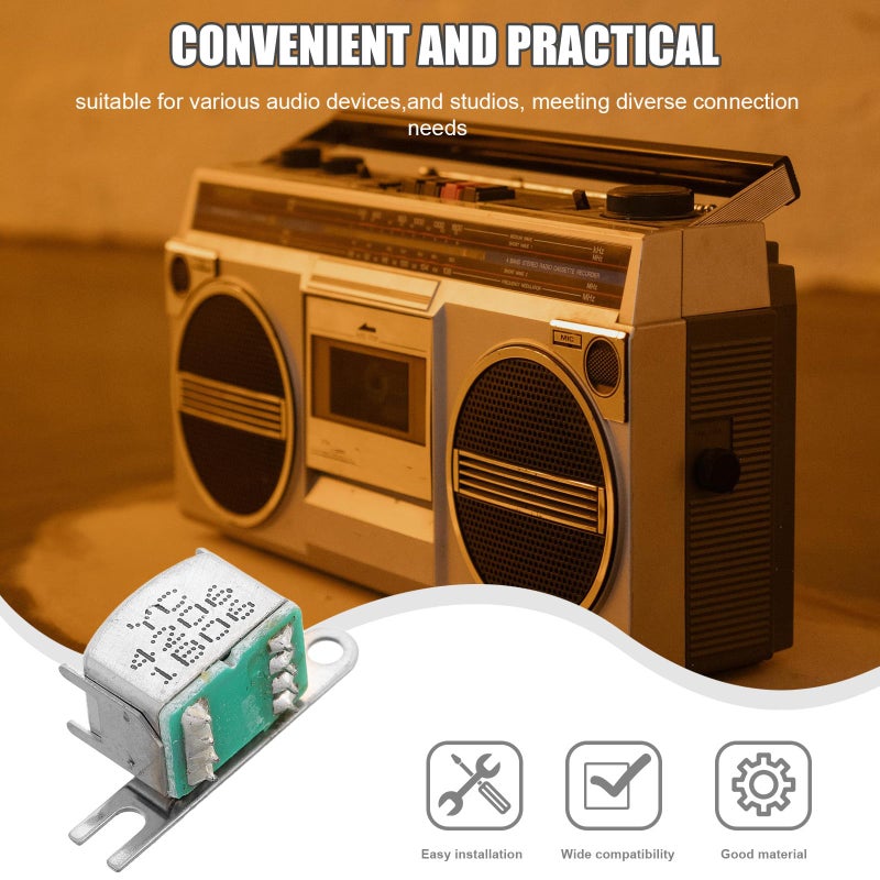 Four Channel Stereo Cassette Recorder Head with Metal Bracket for Audio Recording Equipment - Image 4