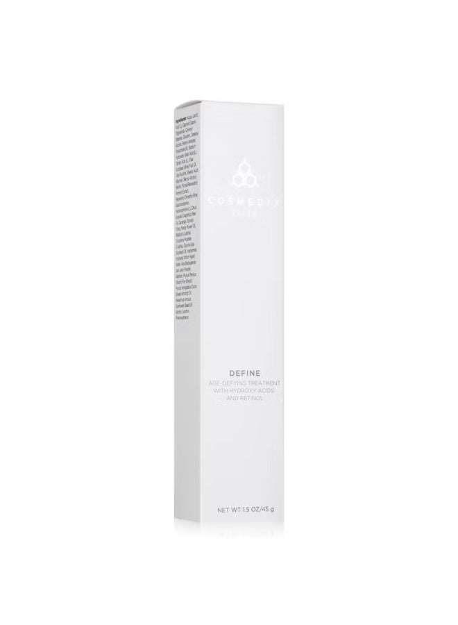 COSMEDIX Define Age-Defying Treatment with Hydroxy Acids and Retinol 45g - Image 3