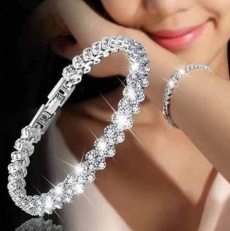 Charm Bracelet: Classic Elegant Design - Versatile Stylish Accessory for Women, Weddings, Birthdays, Valentine’s Day And Daily Wear - Image 1