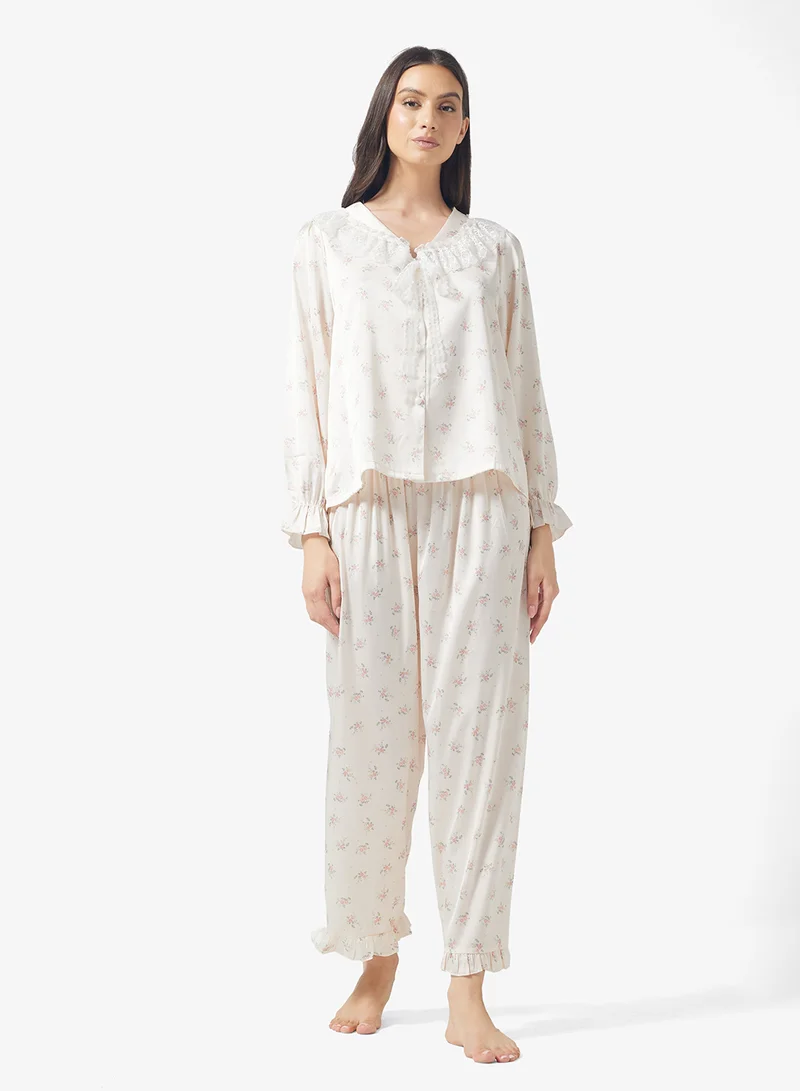 ايلا Printed Pyjama Set