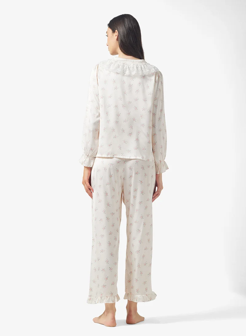 ايلا Printed Pyjama Set