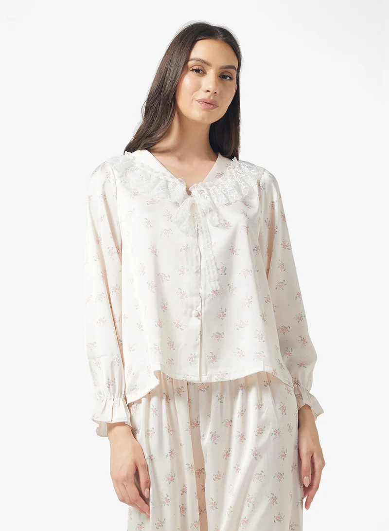 ELLA Printed Pyjama Set