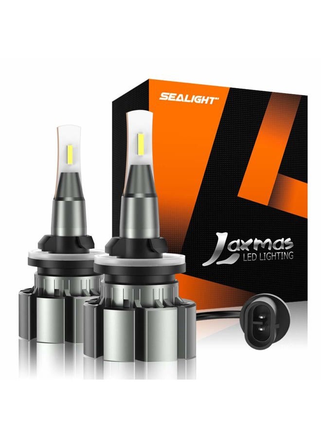 SEALIGHT 880 LED Fog Light Bulbs or DRL, 6000K Xenon White, 30W Super Bright, 885 893 899 Fog Light, Can-bus Error Free, Plug and Play, 360-degree Illumination, Pack of 2 - Image 1