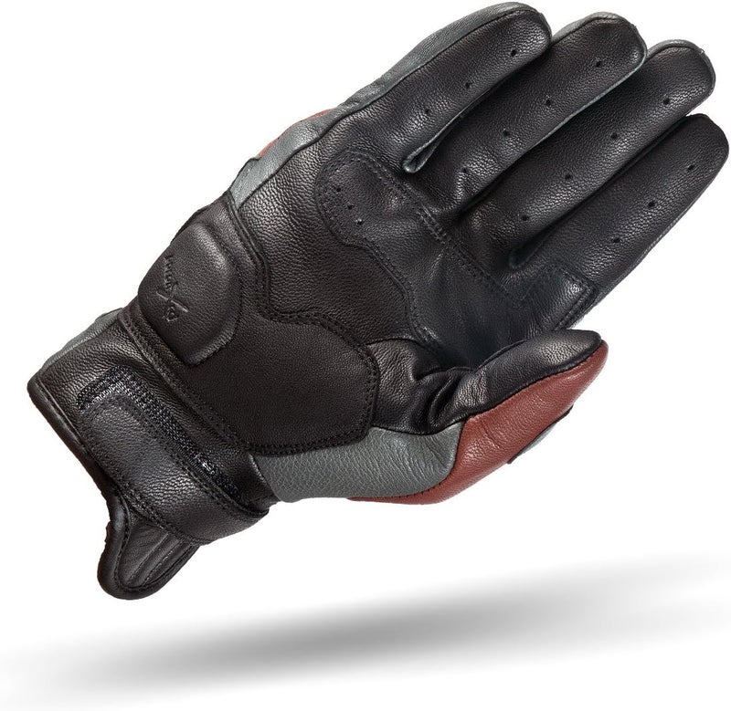 SHIMA CALIBER Motorbike Gloves for Men - Leather Summer Biker Armoured Protectors - Image 2