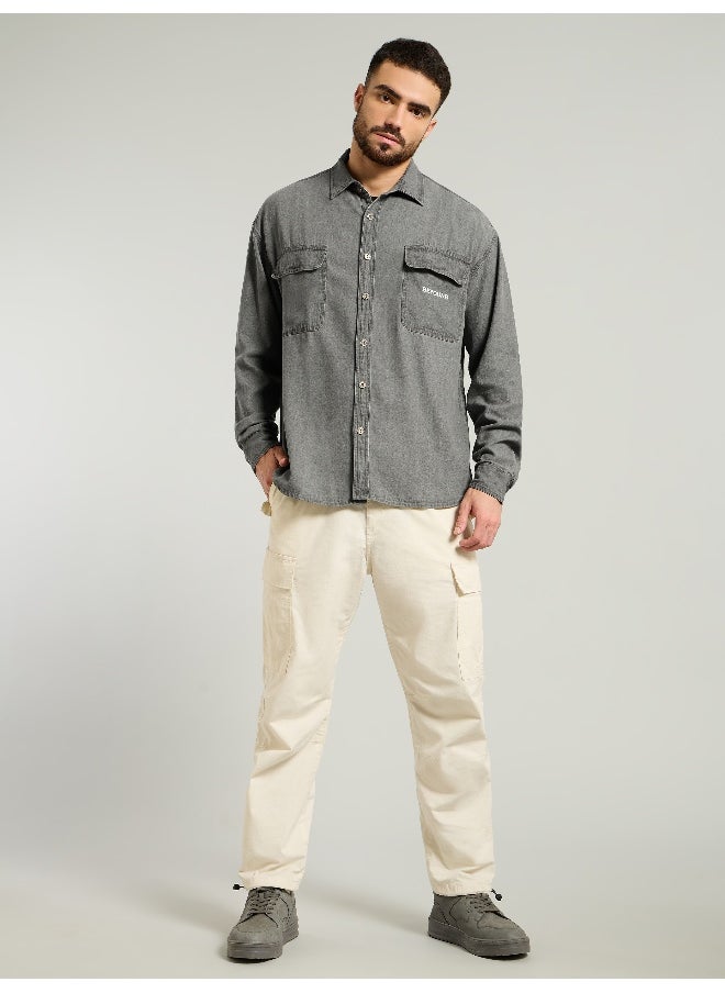 Light Grey Dual Pocket Denim Shirt - pzsku/ZD82B8CC834A62A6E613AZ/45/_/1738235268/e0b0f887-ae64-48dc-a134-1ef5b009df80