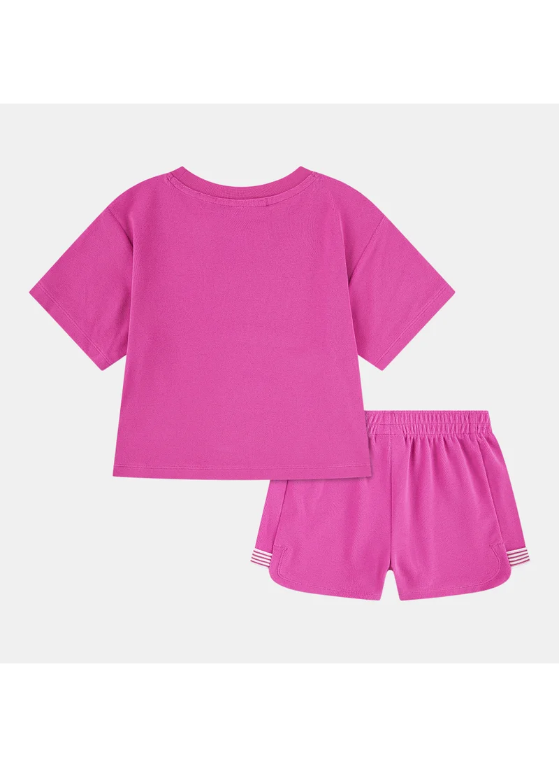 Nike Kids' Let's Roll T-Shirt And Shorts Set