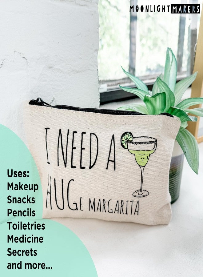 Moonlight Makers, I Have No Idea What I'm Doing, Funny Canvas Makeup Bag, Pencil Pouch, Cute Travel Accessories for Women, 100% Cotton Cosmetic & Toiletry Bags - Image 4