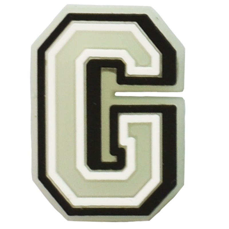 Glow-in-the-Dark Alphabet & Number Shoe Charms - Jibbitz Accessories for Sandals and  Slippers - Image 1