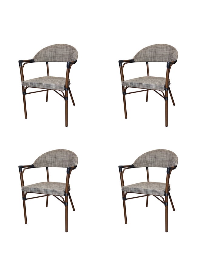 JILPHAR FURNITURE Jilphar Furniture Abaca Rope Outdoor Chair 1289 set of 4pcs 