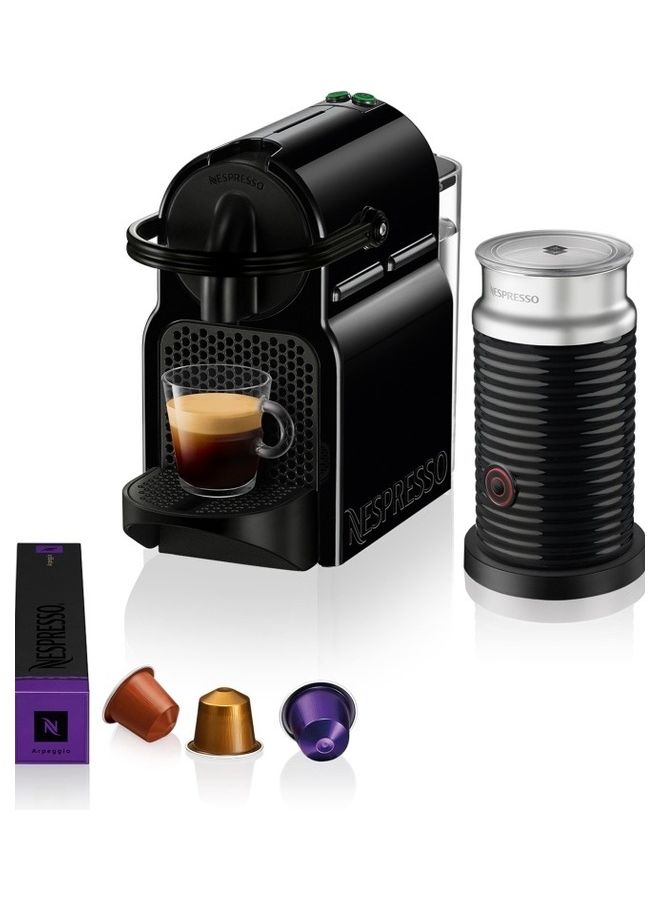Nespresso Aeroccino Coffee Machine 1260 W D40-BU-BK Black - Image 1
