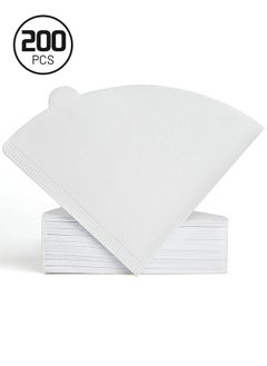 Generic 200 Piece Coffee Paper Filter V60 Size 02 (White)  - Image 1