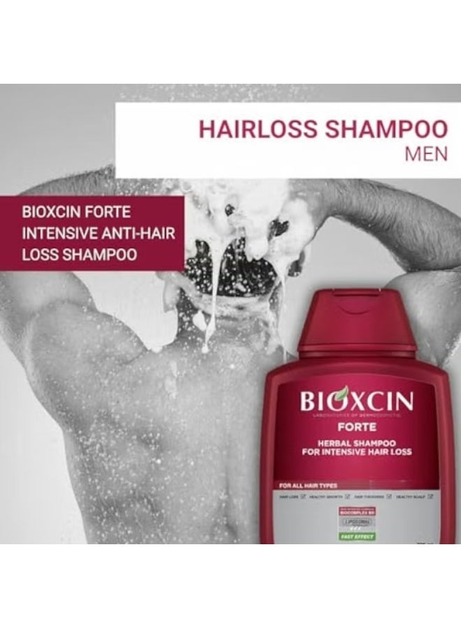 BIOXCIN FORTE HAIR LOSS SHAMPOO - 3 PIECES IN 1 BOX - Image 2