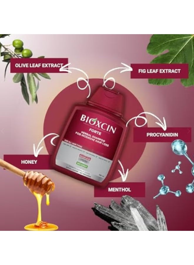 BIOXCIN FORTE HAIR LOSS SHAMPOO - 3 PIECES IN 1 BOX - Image 3