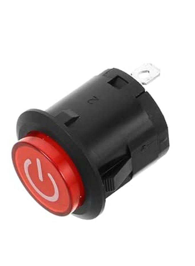 Black Rocker Switch Button Easy Installation for Electric Ride Motorcycle Replacement - Image 1