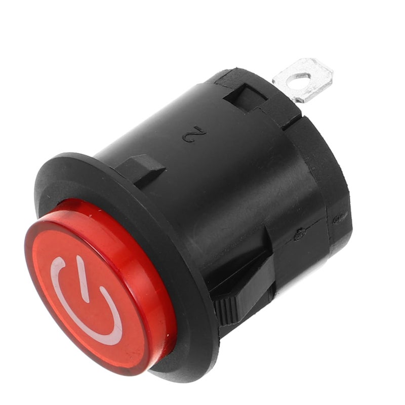 Black Rocker Switch Button Easy Installation for Electric Ride Motorcycle Replacement - Image 2