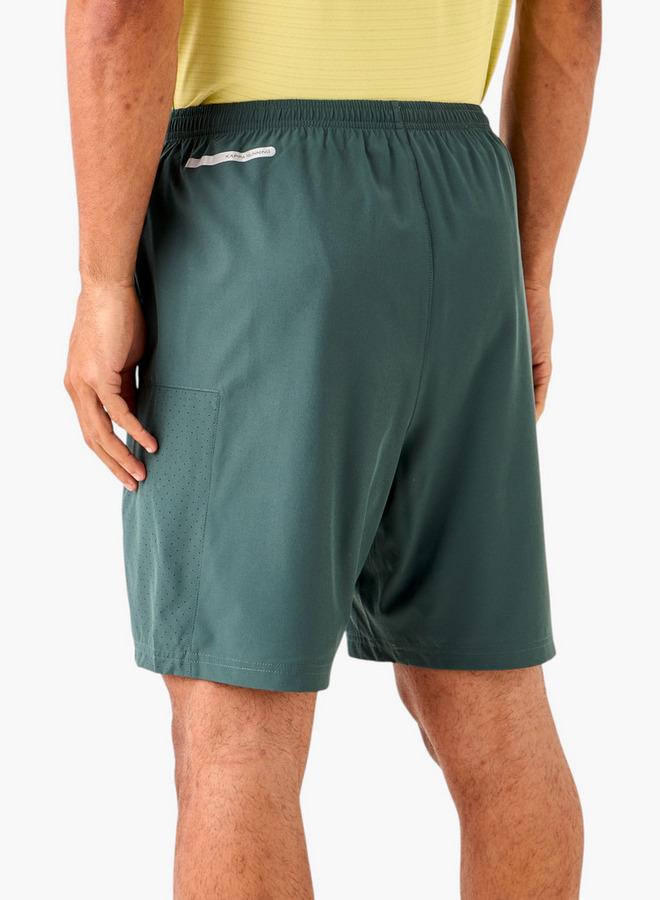 Kappa Logo Print Shorts with Elasticated Waist and Pockets - Image 3