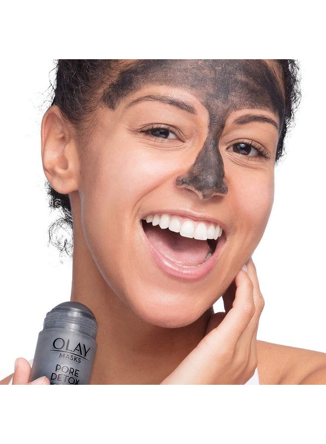 قناع الوجه من أولاي كلاي، قناع الوجه بالفحم، عصا إزالة السموم من الفحم الأسود، هدية للسبا والجمال للنساء، 1.7 أونصة - Image 4