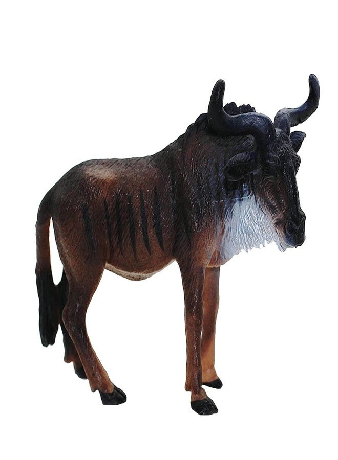 TOYANDONA 1pcs African Wildebeest Model Toy Farm Animals Cow Figurine Cow Plastic Animals s s for Toddlers Home Decor Simulation Wild Animal Decor - Image 1