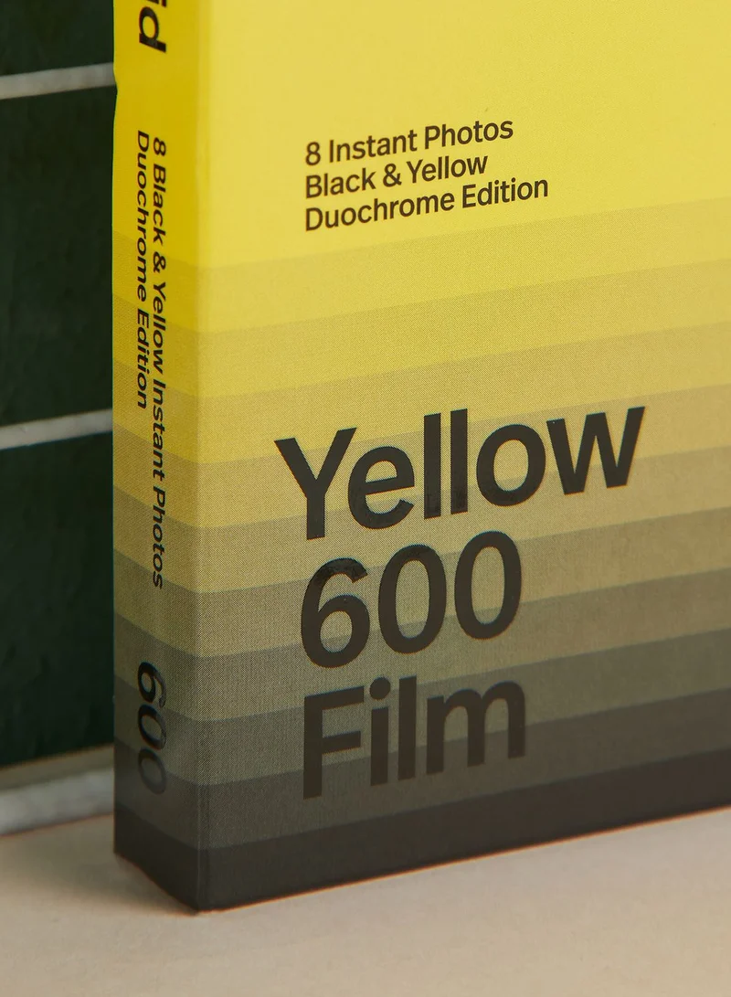Polaroid Polaroid 600 Black Yellow Film Duochrome Edition