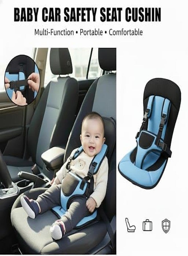 NOBILEA Baby Car Cushion Seater for Infants & Toddlers | Soft Head & Body Support Seat Pad | Breathable Anti-Slip Baby Seat Cushion | Universal Fit for Car Seats, Strollers & Prams | Comfortable Travel Support - Image 2