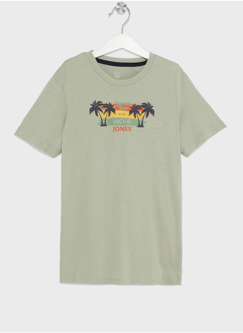 Jack & Jones Junior - Youth Graphic T-Shirt - Image 1