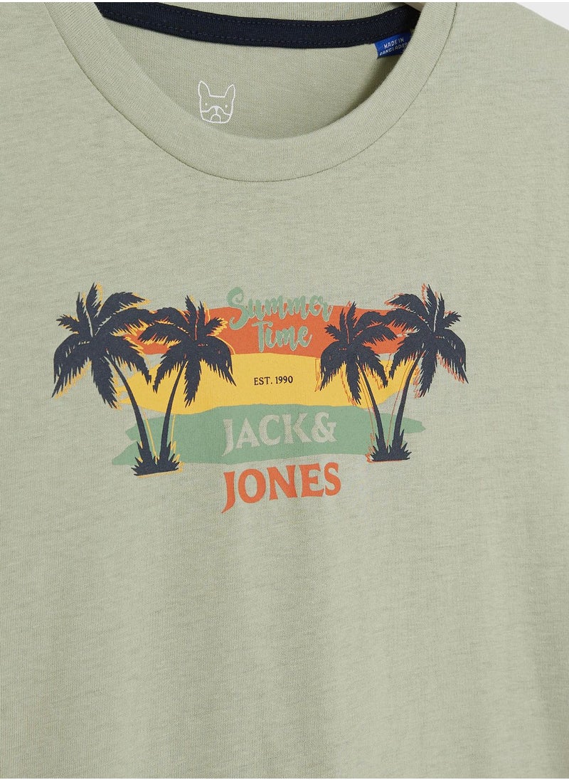 Jack & Jones Junior - Youth Graphic T-Shirt - Image 1