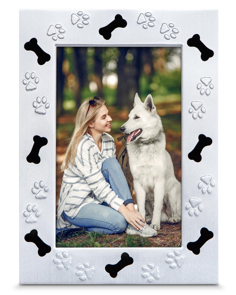 Mission Gallery 4x6 Dog Picture Frame - Pet Sympathy, Remembrance, Memory, Loss - Cute Memorial Gift for Passed Dog and Cat - Dogs Gifts Frames - Image 1