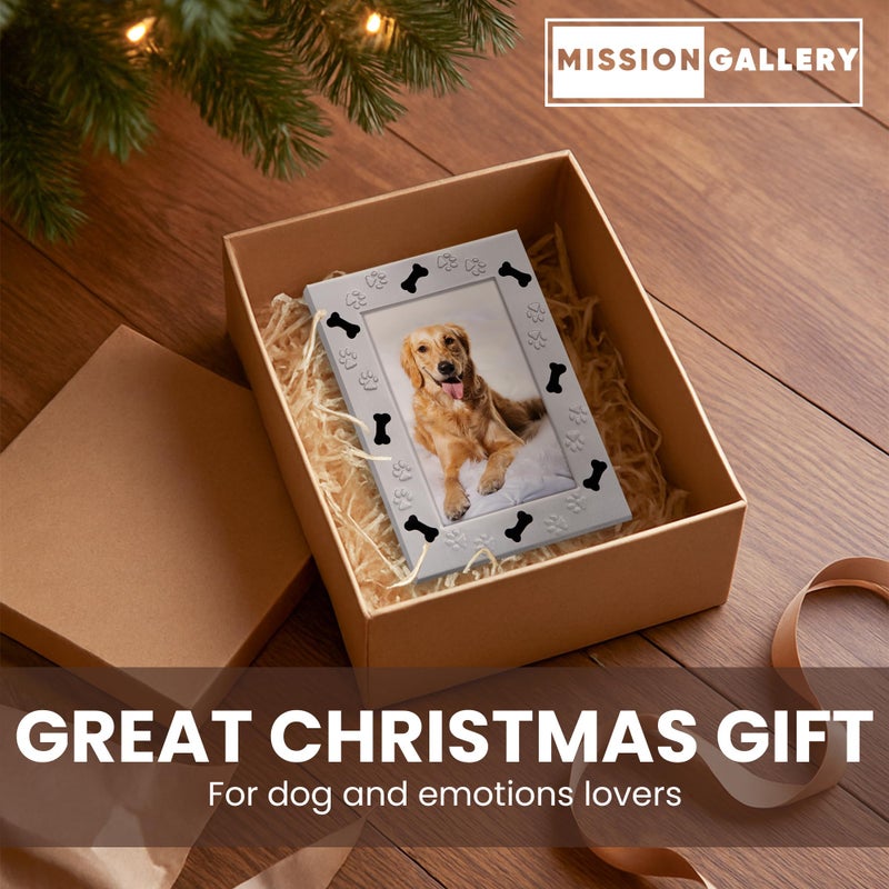 Mission Gallery 4x6 Dog Picture Frame - Pet Sympathy, Remembrance, Memory, Loss - Cute Memorial Gift for Passed Dog and Cat - Dogs Gifts Frames - Image 3