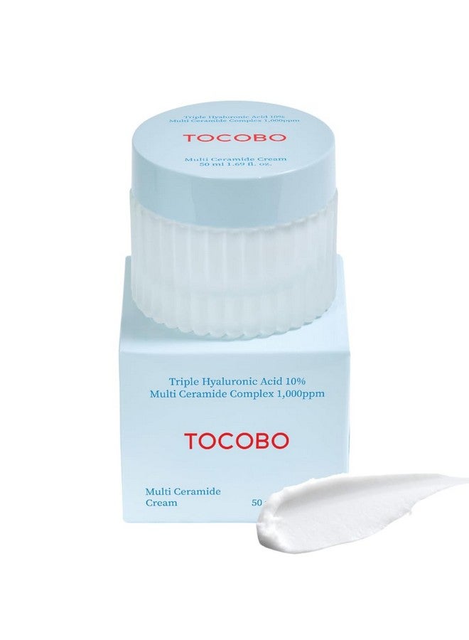 توكوبو كريم توكوبو متعدد السيراميد، ٥٠ مل/١.٧ أونصة سائلة | كريم مرطب، مرطب سيراميد، عناية كورية بالبشرة، مكونات طبيعية، للبشرة الحساسة | كريم كوري نباتي خالٍ من القسوة - Image 1