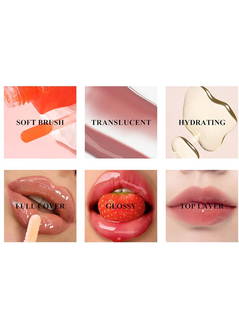 Honey Infused Lip Oil, Watermelon 8 ml - Image 4