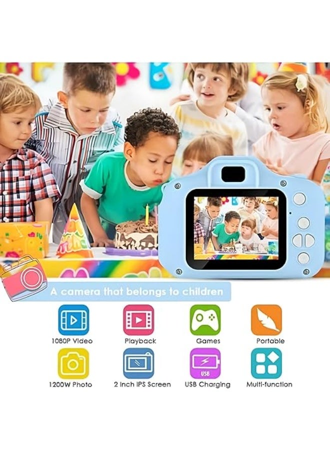 Kids Digital Camera with HD Photo and Video Recording, Mini Selfie Camera with 2 Inch Screen and USB Rechargeable Design for Children - Image 3