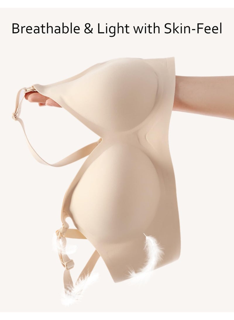 Soft Seamless Wireless Nursing Bra Breastfeeding Bralette with Extra Bra Extender - Image 5