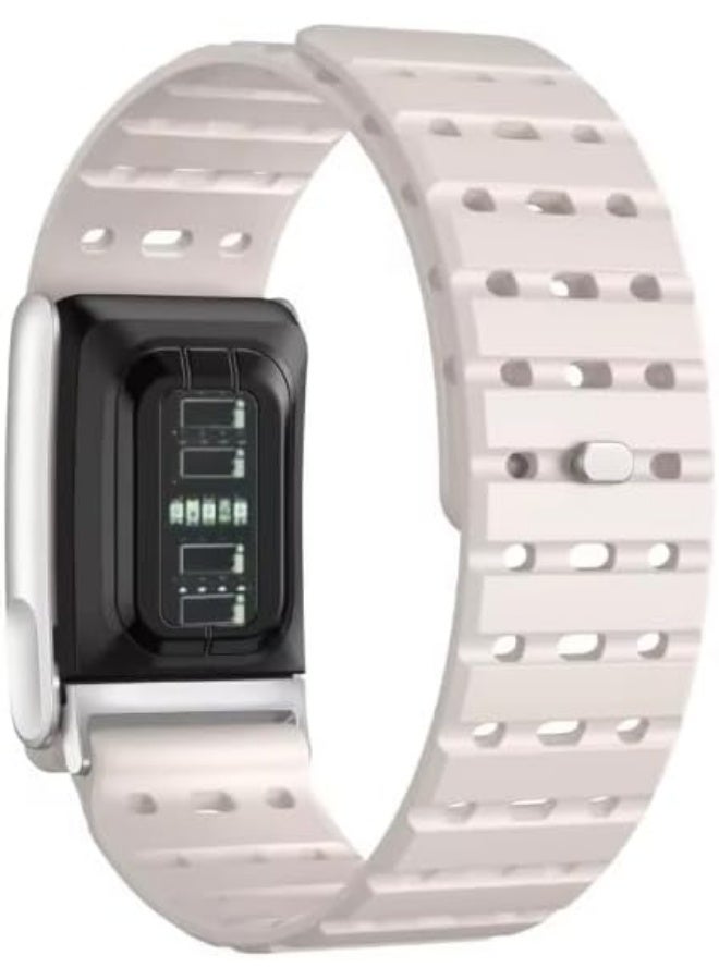 Magnetic Silicone Replacement Band for WHOOP 5.0, One & Peak – Adjustable Breathable Sport Strap, Waterproof Sweat-Resistant Soft Silicone Fitness Wristband - Image 3