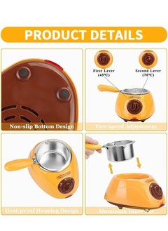 MIXDE Chocolate Melting Pot,MINI Electric Chocolate Melting Pot,Chocolate Warmer Machine For Milk,Chocolate,Cheese,Butter,Candy  - Image 3