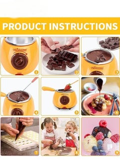 MIXDE Chocolate Melting Pot,MINI Electric Chocolate Melting Pot,Chocolate Warmer Machine For Milk,Chocolate,Cheese,Butter,Candy  - Image 5