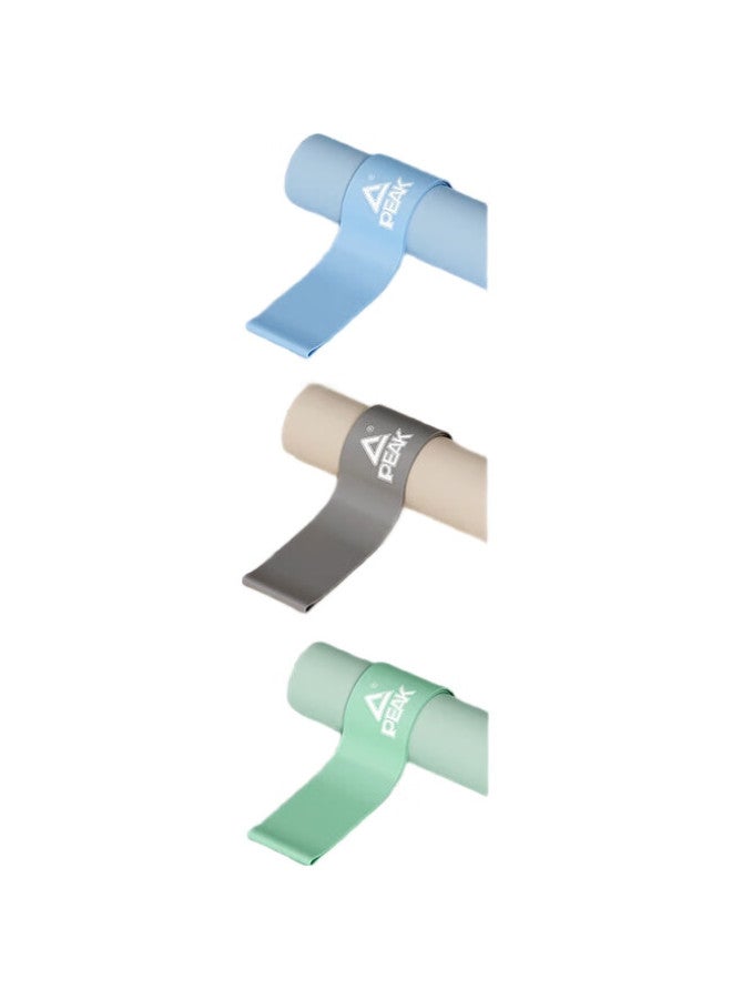 Peak Yoga Resistance Bands Three-color Set, Fitness Glute Exercise Elastic Bands, Latex Resistance Bands, 3-piece Set - Image 2