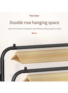 Alissa Clothes Holder Organizer And Drying Rack Metal Stand Black (150x54x110cm)  - Image 5