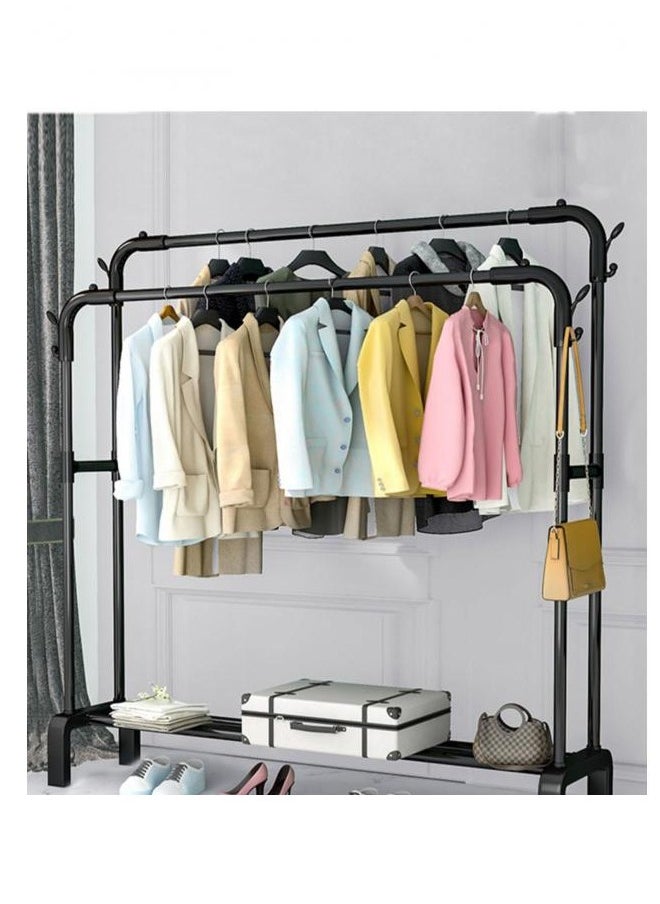 Clothes Holder Organizer And Drying Rack Metal Stand Black（150*54*110cm ) - pzsku/ZD82D0D74A014AA033820Z/45/_/1737096031/8a7f57bd-b2e5-4faf-847c-f75a0b55c669