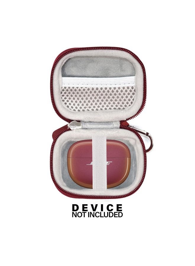 CaseSack Case for Bose Ultra Open Bluetooth Earbuds (Wine) - Image 3