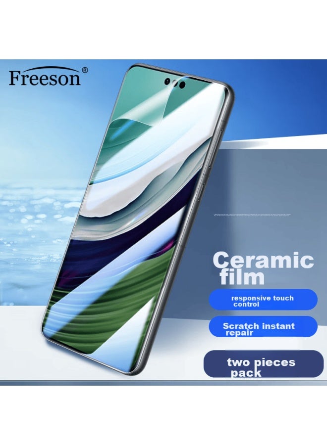 Freeson High-definition Hydrogel Ceramic Film For Huawei Mate60 Pro/pro+/mate60rs, Full-screen Curved Anti-scratch Self-healing Flexible Protective Film - Image 1