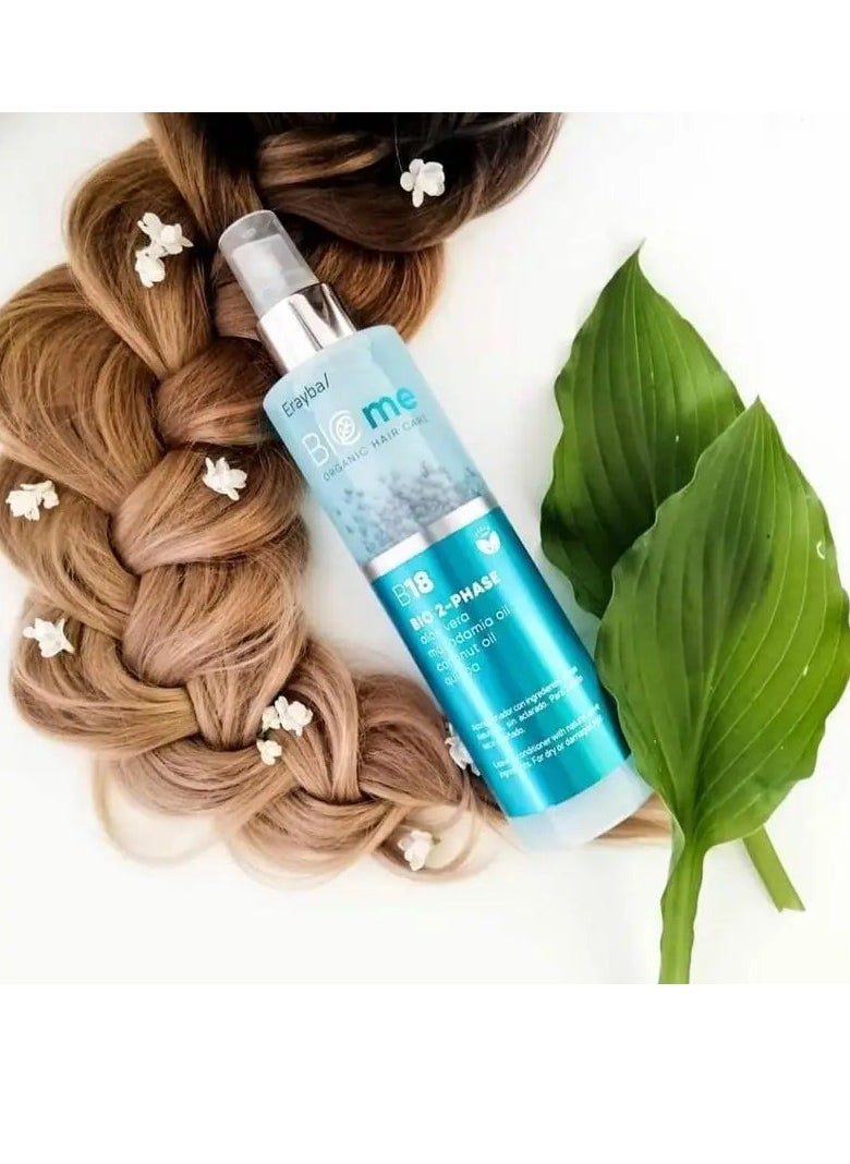 Biomi B18 Bi-Phase Hair Spray Vegan For All Hair Types 200ml
